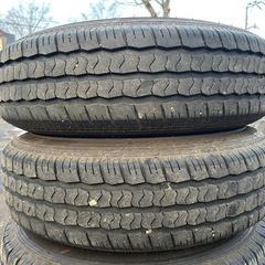 ハイエース200系タイヤセット　195/80R15の画像