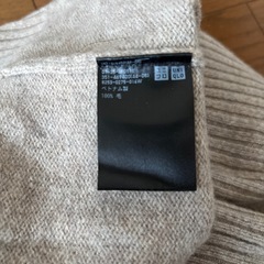 新品/毛100%/ユニクロセーター/Mの画像
