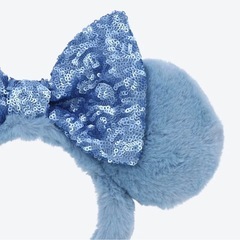 水色 ミニーカチューシャの画像