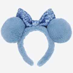 水色 ミニーカチューシャの画像