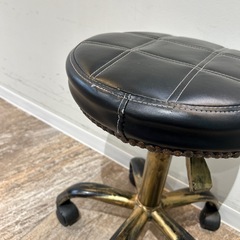 日本製 アンティークスツール ビーナス 美容室カットチェアの画像