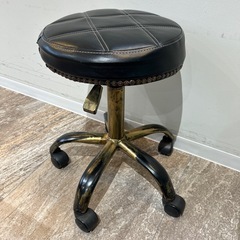 日本製 アンティークスツール ビーナス 美容室カットチェアの画像