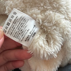 くまさん サイズ90 カバーオール ロンパース もこもこの画像