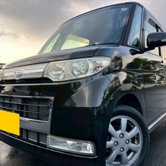 月々9千円〜分割可❗️車検2年付き！【名義変更代込み】広い車内！大人気‼️ダイハツ タントカスタム☆HDDナビ付き☆走行中DVD見れます☆純正アルミ☆事故修復歴無し☆電動スライドドア☆ドライブレコーダー☆そのまま乗って帰れます！の画像
