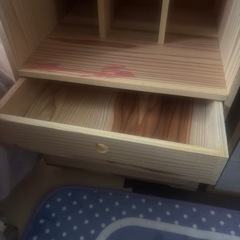 無垢材ランドセルラック の画像