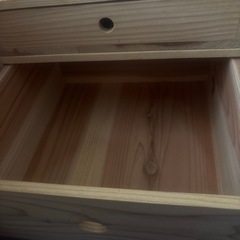 無垢材ランドセルラック の画像