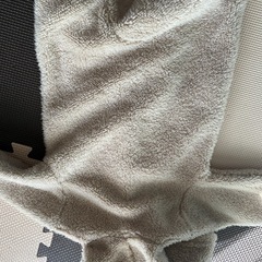 くまさん もこもこロンパース カバーオール 70サイズの画像