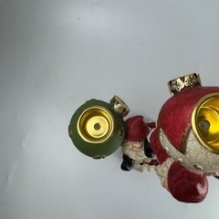 サンタクロース キャンドルホルダー クリスマス　高さ22cmの画像