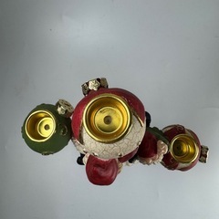 サンタクロース キャンドルホルダー クリスマス　高さ22cmの画像