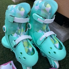 ローラースケート　サポーターセットの画像