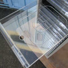 １列20段クリアケース　280ｘ400ｘ880　ニューグレーの画像