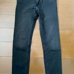 【美品】H&M(エイチ・アンド・エム)　セルビッジデニム　3本セットの画像