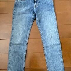 【美品】H&M(エイチ・アンド・エム)　セルビッジデニム　3本セットの画像
