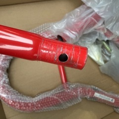 バイクスタンド新品未使用　仮組時キズあります。
の画像