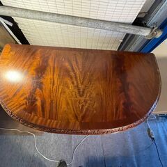 アンティーク調 猫脚コンソール サイドボードの画像