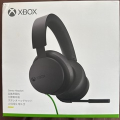 【純正品】Xbox ヘッドセットの画像