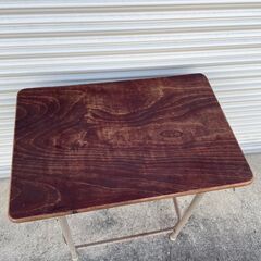 【那須町役場】昭和レトロ　廃校　小学校　インテリア　学習机【管理番号371】の画像