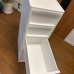 ニトリ中身が隠せるストッカーの画像