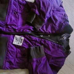 90☆bebeリバーシブルブルゾン計3点の画像