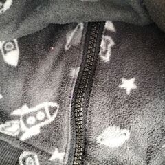 90☆bebeリバーシブルブルゾン計3点の画像