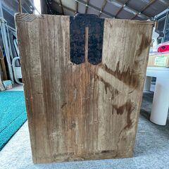 アンティーク 和箪笥 2段 タンス 木製の画像