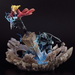 鋼の錬金術師 エドワード　アルフォンス　エルリック フィギュア　スタチューの画像