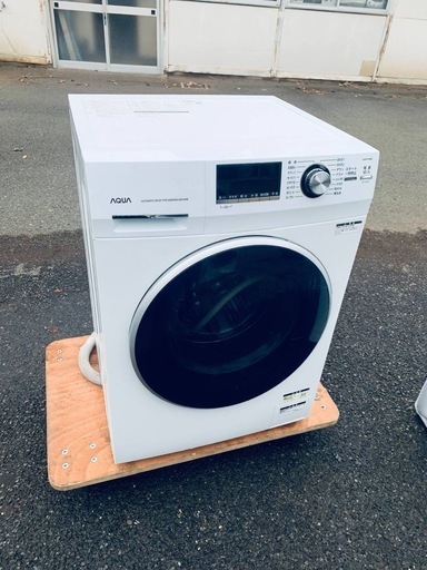 ①✅AQUA ドラム式洗濯機✅ ✅AQW-FV800E✅