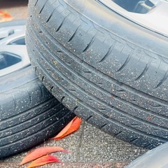 プリュス純正タイヤホイールセットの画像