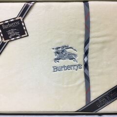 BURBERRY バーバリ　コットンベロアシーツ　140×240㎝の画像