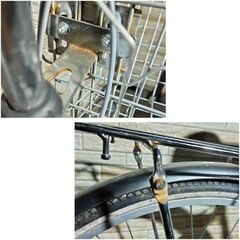 中古自転車 6段変速 27インチ LEDダイナモ 軽整備済み 防犯登録対応 町田市 相模原市 MM903の画像