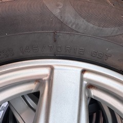 冬対応　マッド&スノータイヤアルミホイールつきの画像