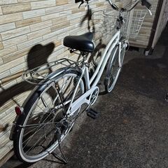 中古自転車 6段変速 27インチ LEDダイナモ 軽整備済み 防犯登録対応 町田市 相模原市 MM903の画像