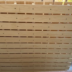 新品シングルベッド 無料  訳ありの画像