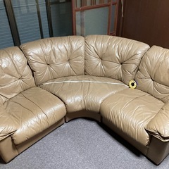 【格安！】3点セット L字ソファ 取りに来てくれる方優先！の画像