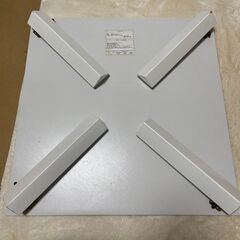 折り畳み式ミニテーブル　ホワイトの画像