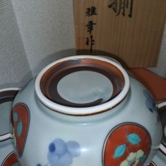 未使用　有田焼　波佐見焼 　雅幸窯 　小鉢（大きめ）5客12.3㎝木箱付の画像