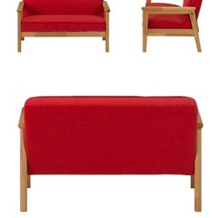 キッズソファ CARBO 子供 肘付き ソファ キッズチェア 子供用 子供部屋 2人掛け ミニサイズ 北欧 ミニソファ  シンプル カルボ MINI SOFAの画像