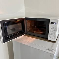 ニトリ製 電子レンジNITORI BN20M (WH) をお譲りしますの画像