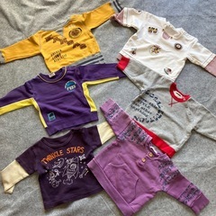 ペビー服80㎝まとめて２７枚洗い替えにの画像