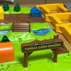キャンプ場で遊ぼう！トミカタウン立体レイアウトセットの画像
