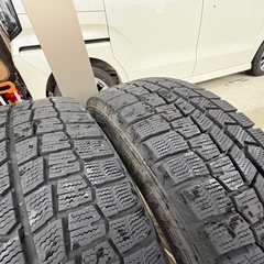 195 60R16 ダンロップ　ウィンターマックス02 2019年製造　溝有りの画像