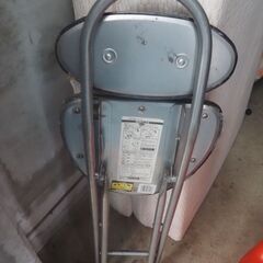 折りたたみテーブル、美品、天板７３ｘ５０、椅子２個付き、３点セットの画像