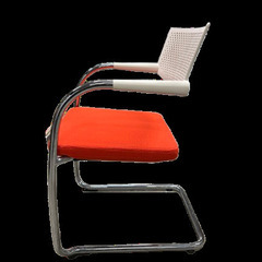 vitra（ヴィトラ）ミーティングチェア　オレンジ　（在庫：4）の画像