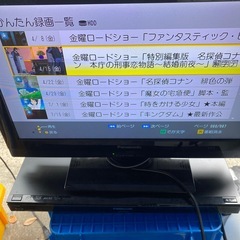 Panasonic 19型テレビ レコーダーの画像
