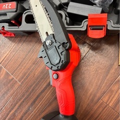 新品未使用　チェーンソー　電動の画像