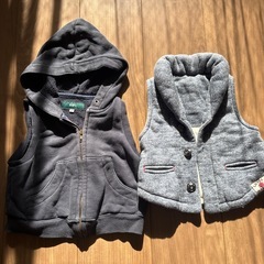 【4着】フリース／ジャンパー／ベスト　サイズ80の画像