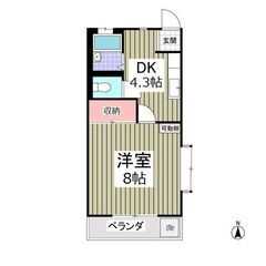 🎁初期費用5万円❣️審査対策🉑⭐️敷・礼・仲0円⭐️雀宮駅⭐️エアコン、温水洗浄便座、バストイレ別 - 宇都宮市