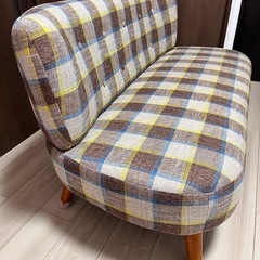 可愛いソファーです！の画像