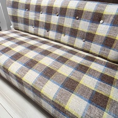 可愛いソファーです！の画像