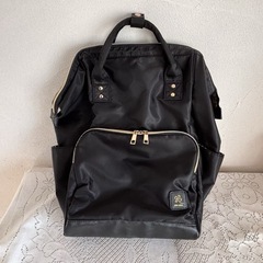 an•an リュックサック＆ショルダーバッグセット バックパック ブラックの画像